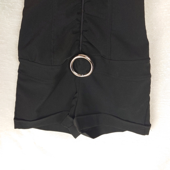 Y2K Valia Romper Black - Picture 4 of 4